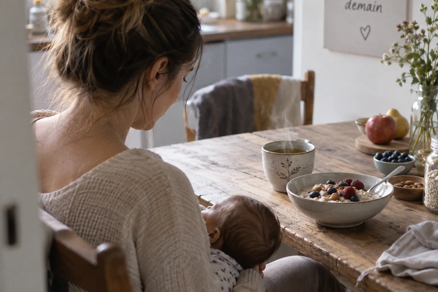 Fatigue post-partum : le rôle clé de l'alimentation