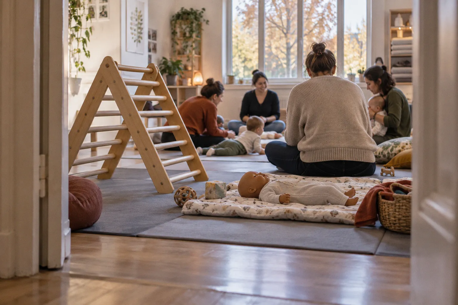 Motricité libre en crèche : aménager l'espace pour l'autonomie