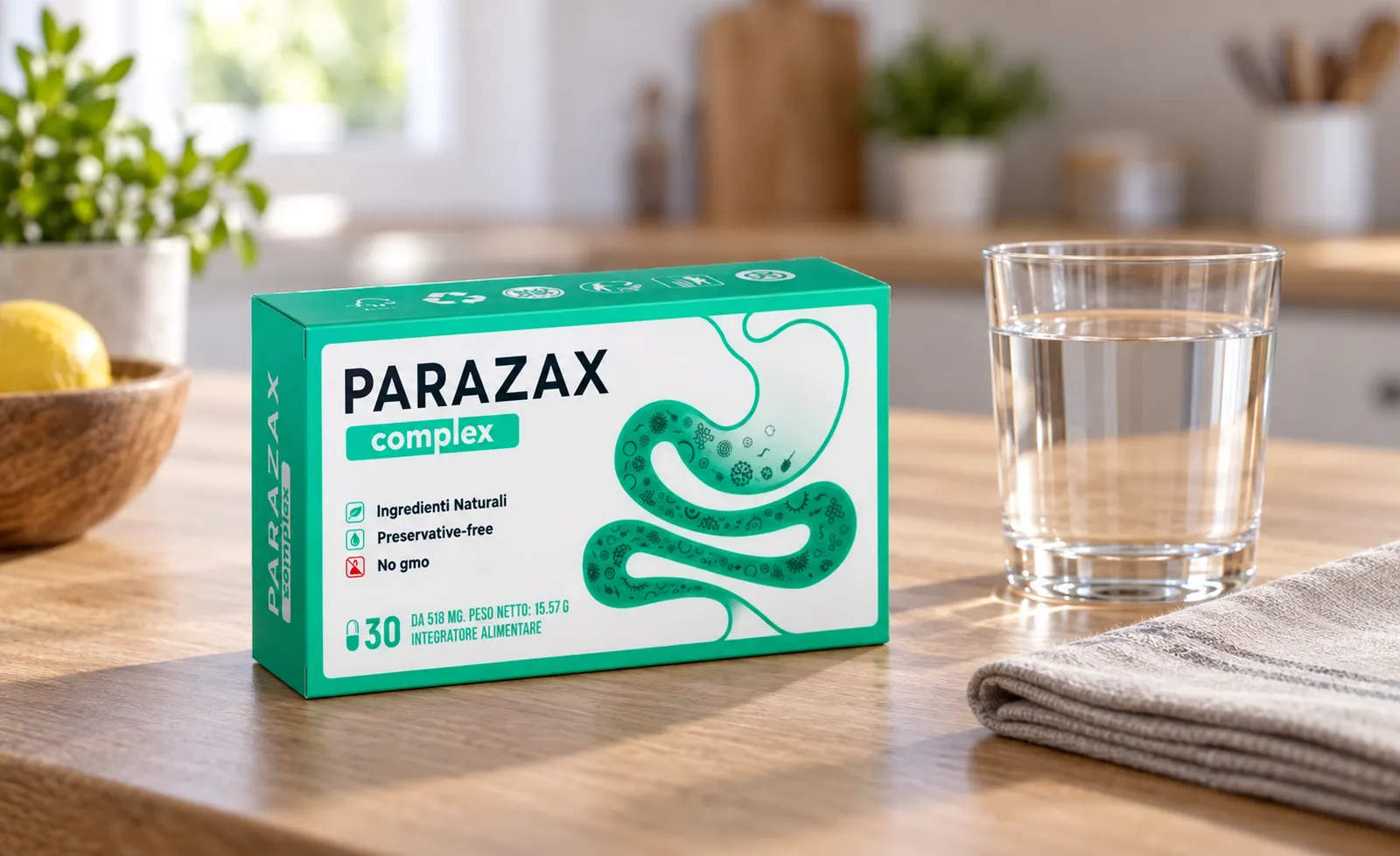 Parazax Complex — le produit au quotidien