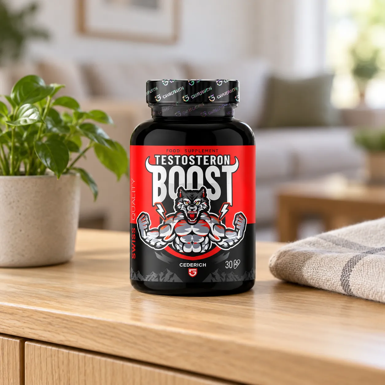 Testosteron Boost — le produit au quotidien
