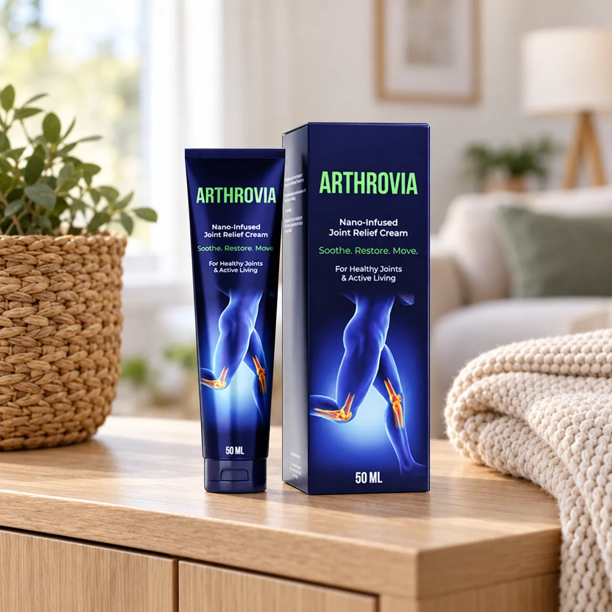 Arthrovia — le produit au quotidien