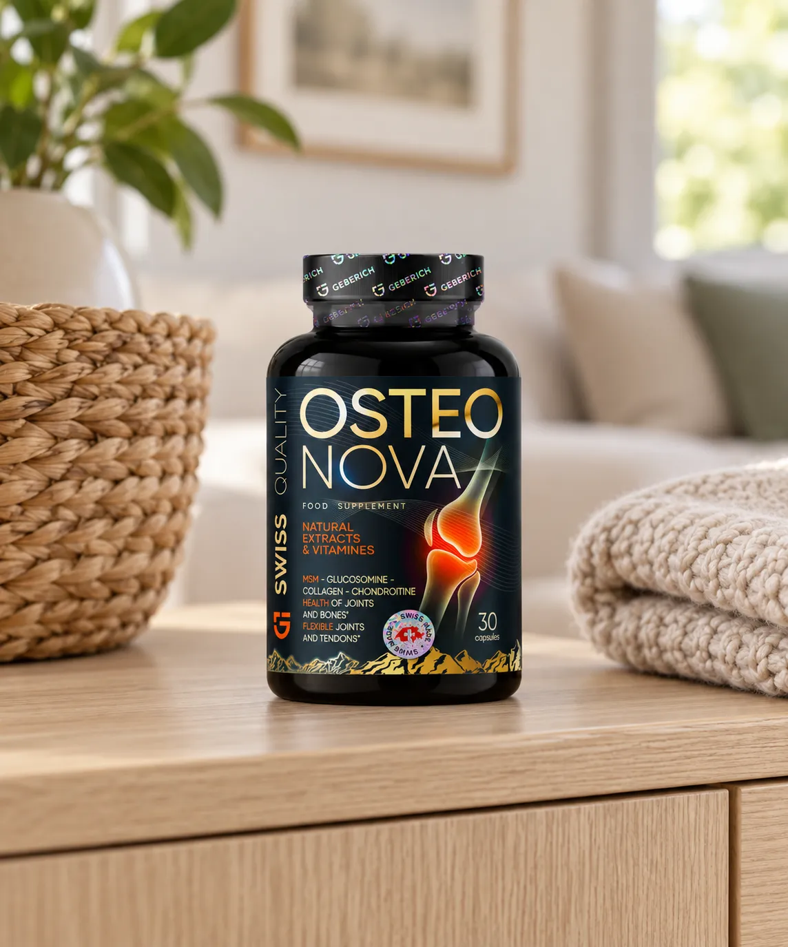 OsteoNova — le produit au quotidien