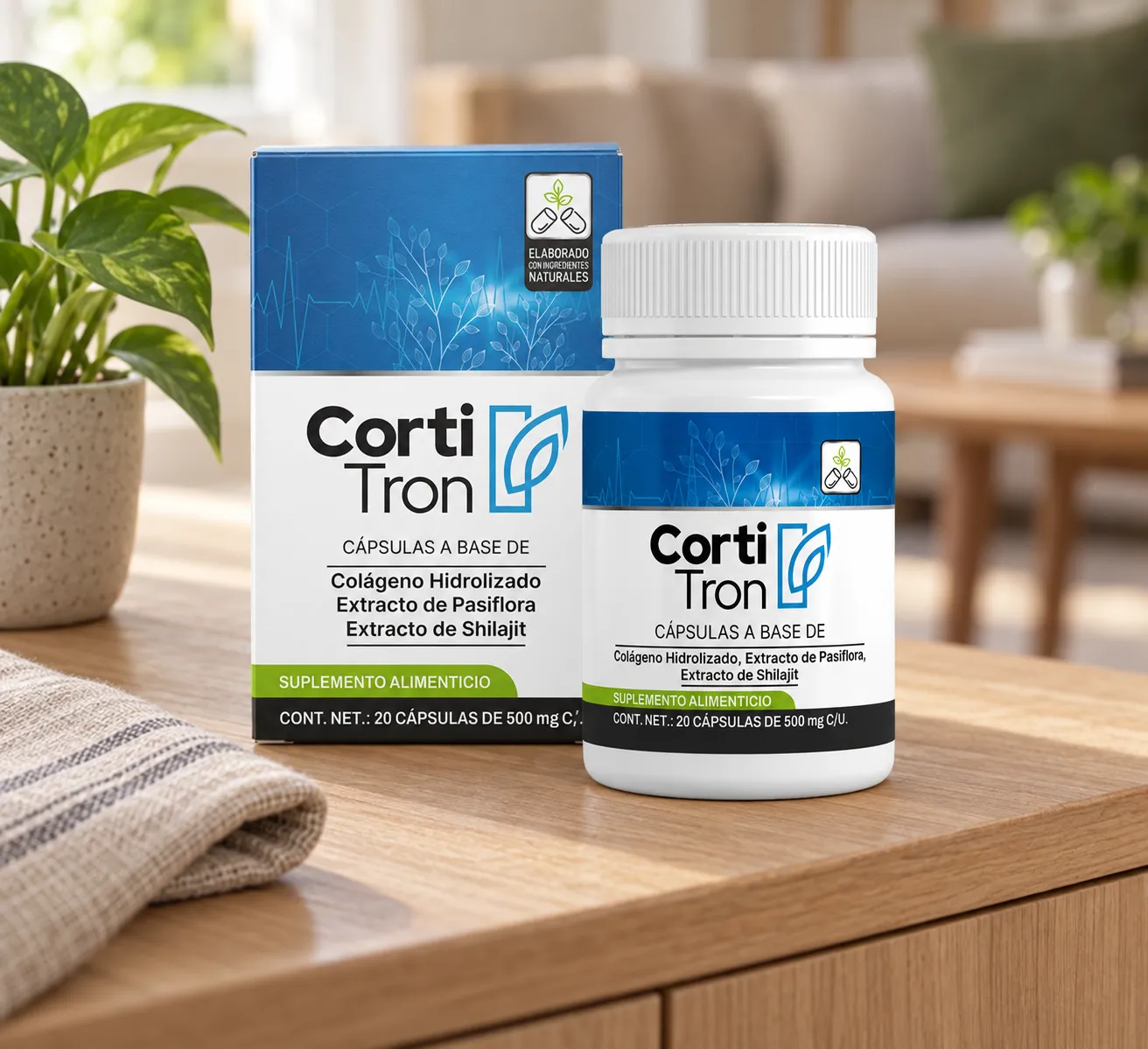 Cortitron — le produit au quotidien