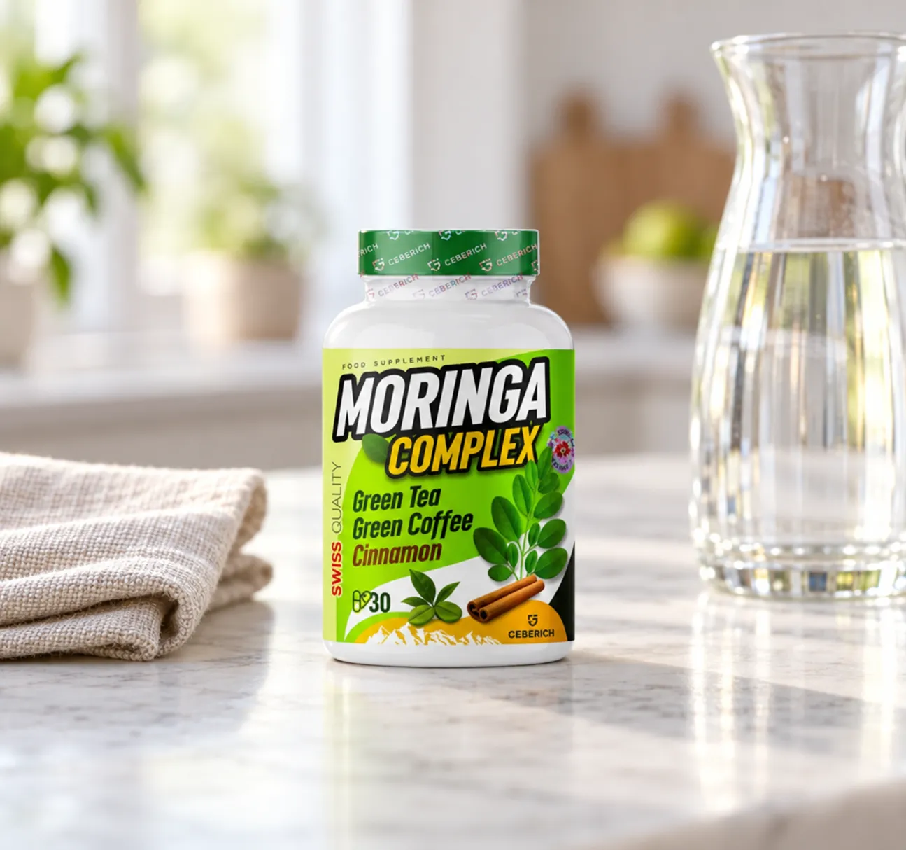 Moringa Complex — le produit au quotidien