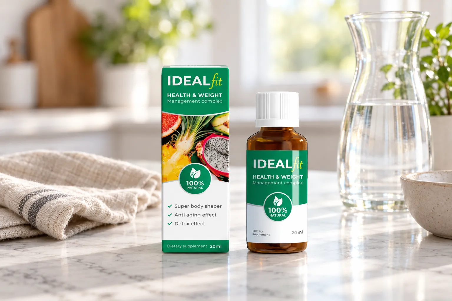 IdealFit — le produit au quotidien