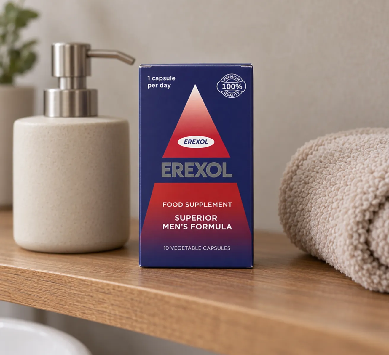Erexol — le produit au quotidien