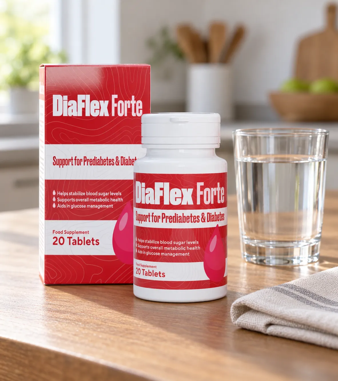 DiaFlex Forte — le produit au quotidien