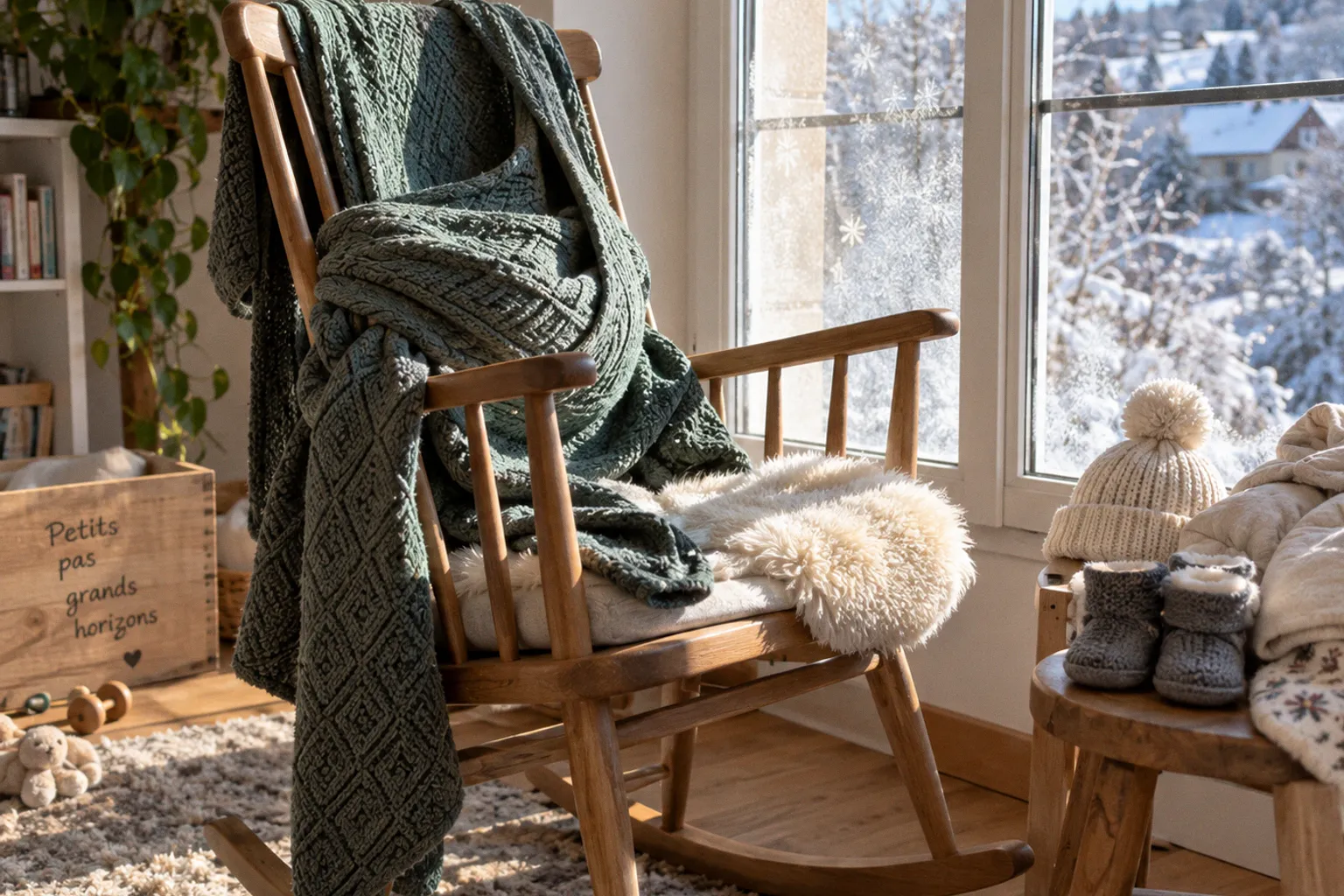 Portage physiologique en hiver : protéger bébé du froid